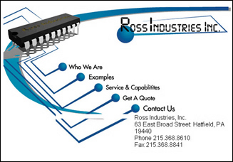 internet design for Ross Industries Inc.