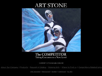 website for Artstone Costumes