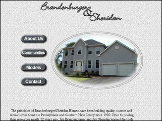 website design for Brandenburger Builders