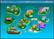 Flash web Site Design for Digi Islands