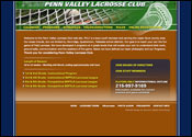 Website Design for Penn Valley Lacrosse Club