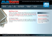 Website Internet Design for MultiTherm Coils