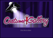 Website Design for Costume Gallery