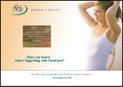 Website Internet Design for FEI Women's Health