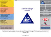 Website Internet Design for Advent Design