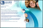 Website Internet Design for Allied Dental