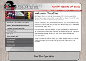 Website Design for Chapel Steel