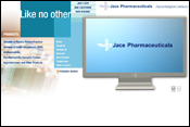 Website Internet Design for Jace Pharmaceuticals