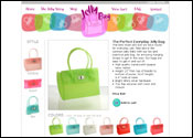 Website Internet Design for Jelly Bags