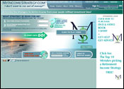 Website Internet Design for MyIncomeStrategy.com