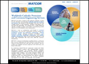 Website Internet Design for  MATCOR