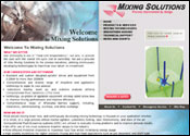 Website Internet Design for Mixing Solutions