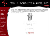 Website Design for William A. Schmidt & Sons, Inc.