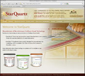 Website Internet Design for StarQuartz Industries, Inc.