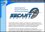 Website Design for Secant Medical