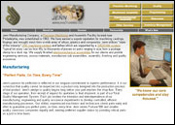 Website Design for Jenn Manufacturing Company