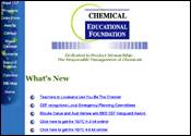 Website Design for Chemical Educational Foundation