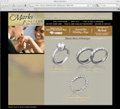 Website Design for Marks Jewlers